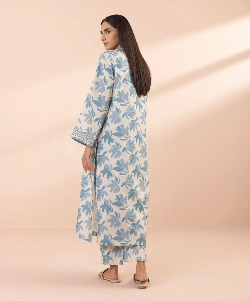 2 Piece - Printed Lawn Suit