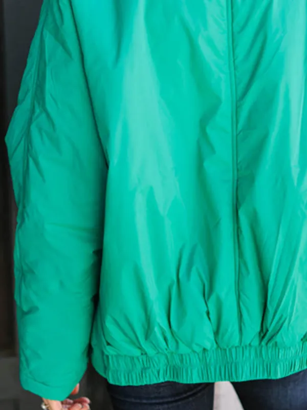 Green Puffer Jacket