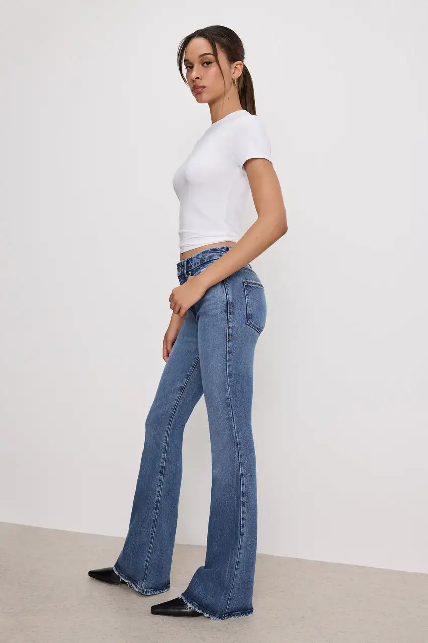 SOFT-TECH GOOD LEGS FLARE JEANS