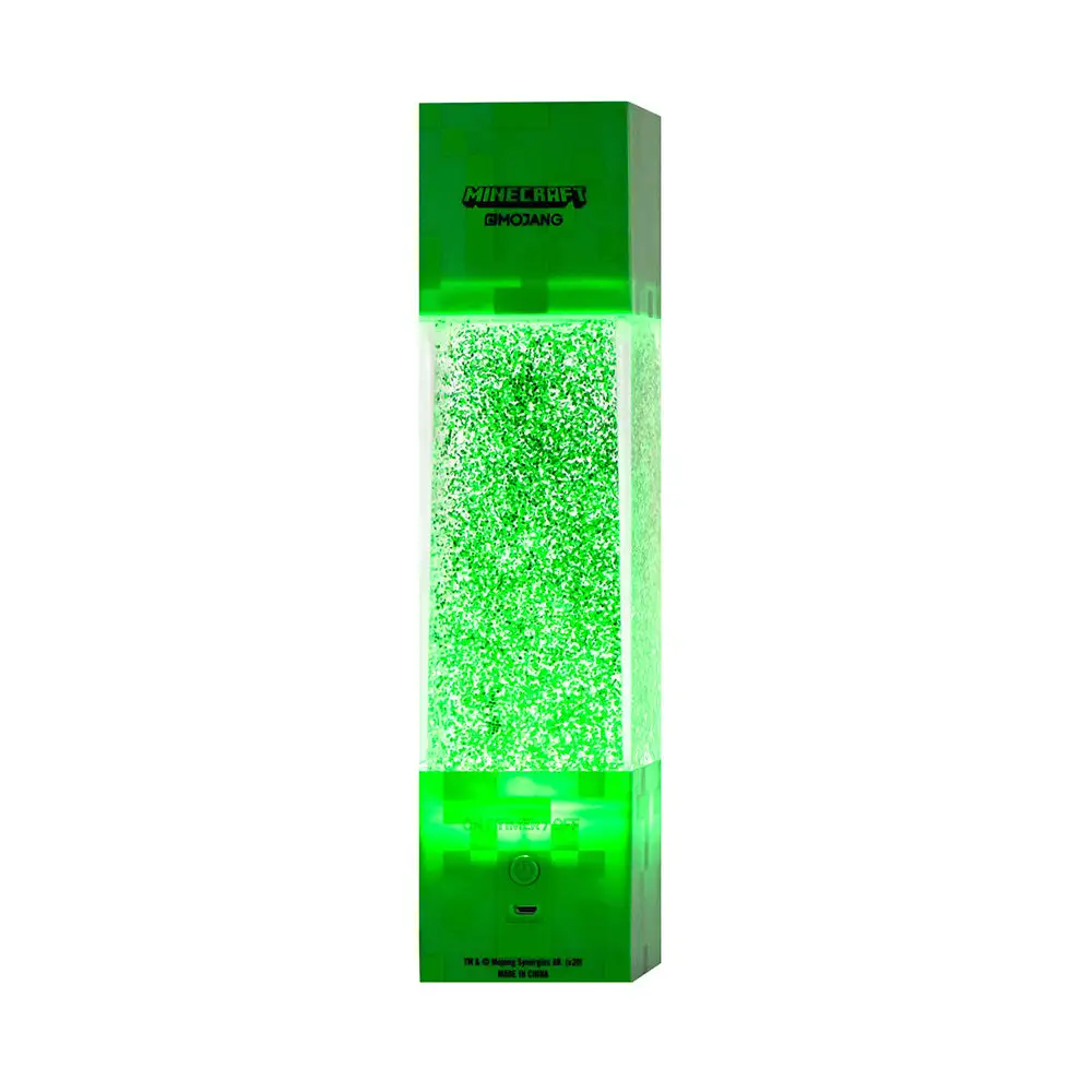 Minecraft Creeper Glitter Motion Light - 12 Inch