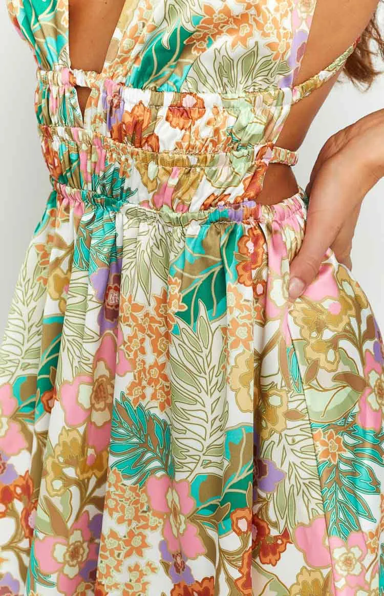 Genovia Tropical Mini Dress