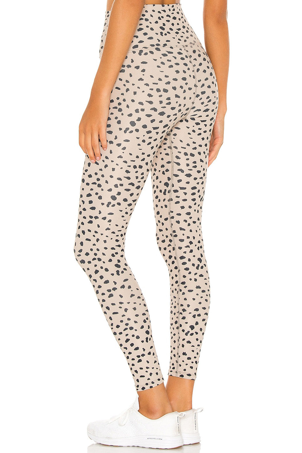 Spots Printed Stretchy High Waist Leggings