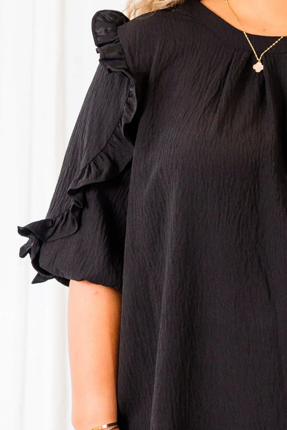 A New Girl Blouse, Black