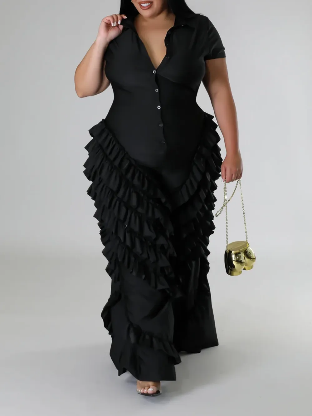 Plus Size Fashion Jumpsuit For Women