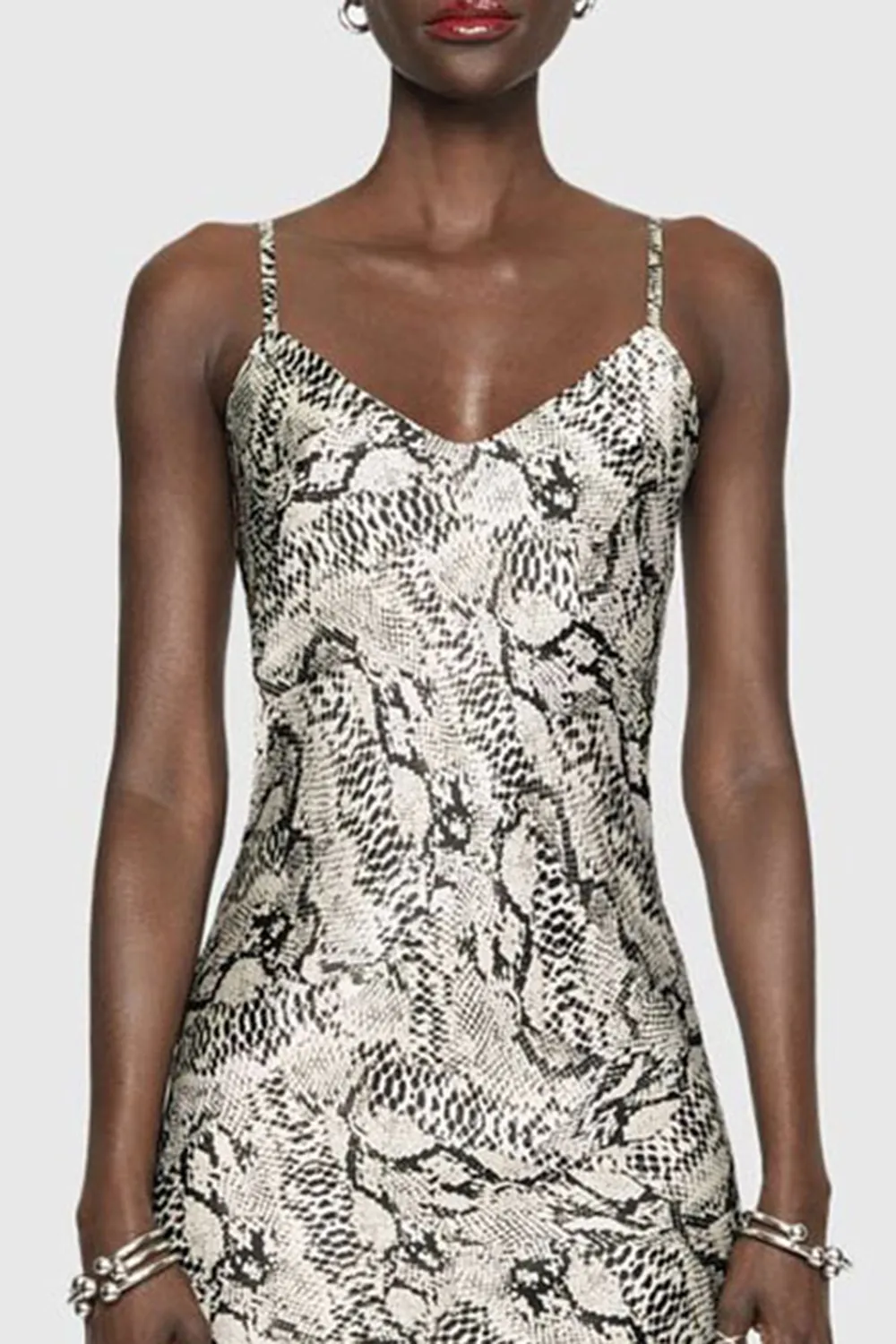 Women's Snake Print Dress