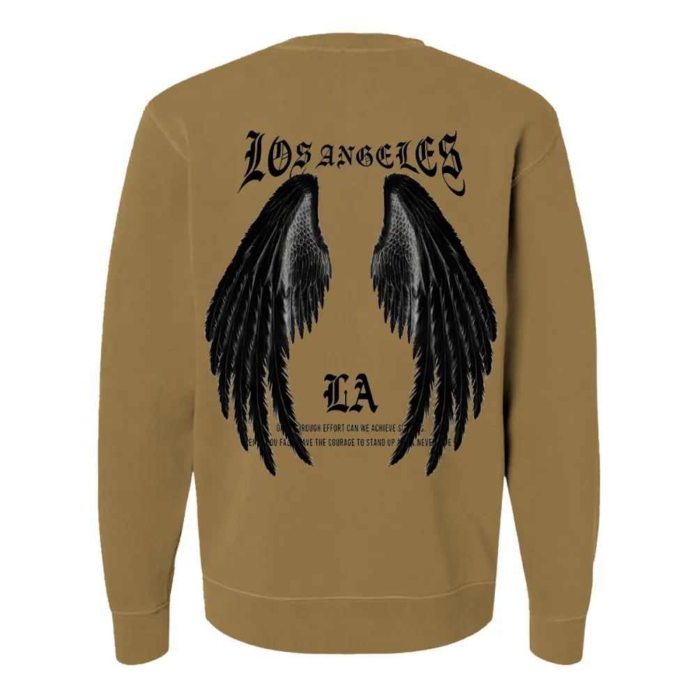 LOS ANGELES DESIGNED PATTERN PRINTED SWEATSHIRT 02