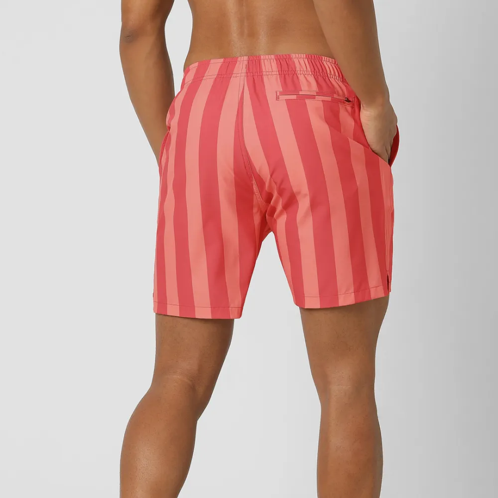 Casual Style Swim-Red