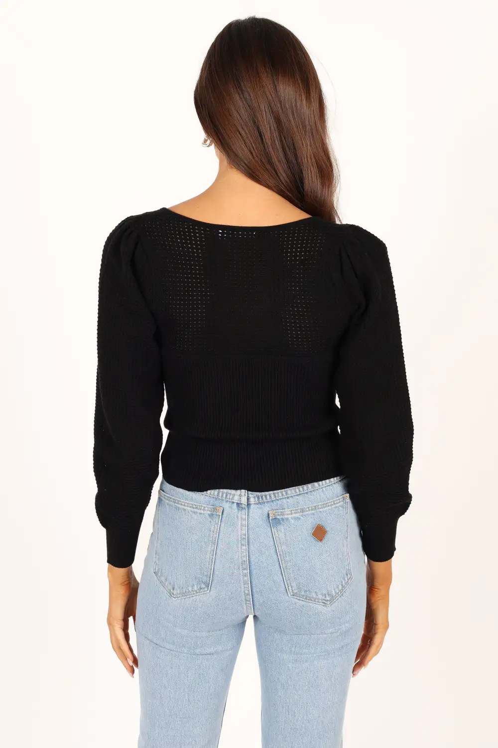 Madalyn Knit Sweater - Black