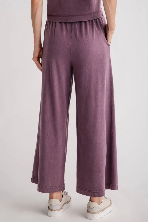 Scout Jersey Flare Pocket Pant - cocoa berry