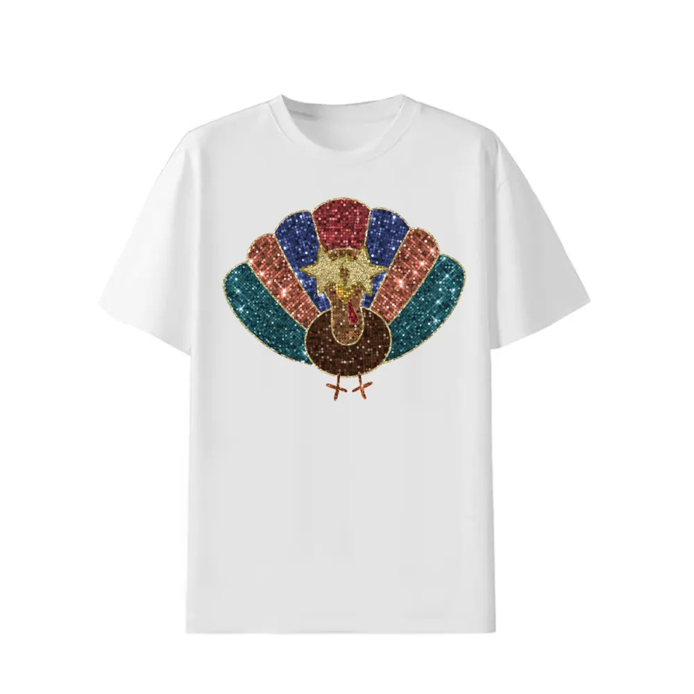 Thanksgiving Shiny Turkey T-shirt