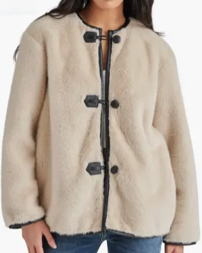 Steve Madden Yuna Jacket - Natural