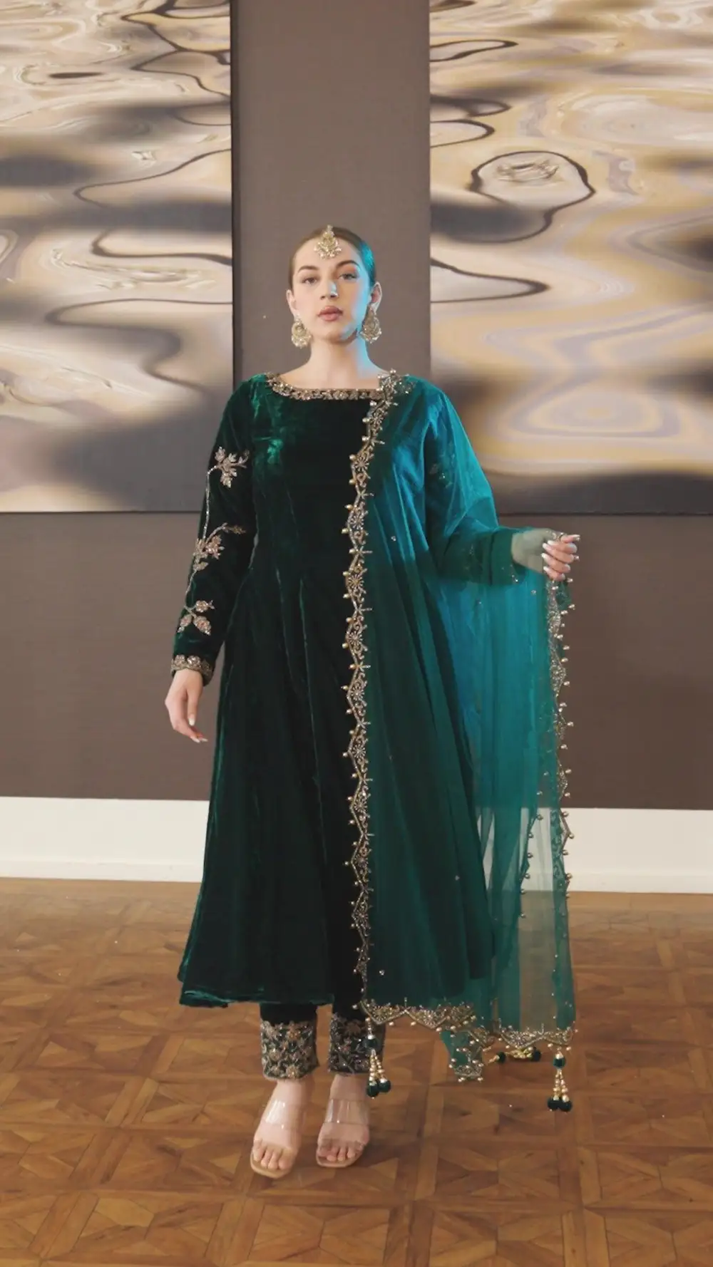 Zafira Embroidered Suits