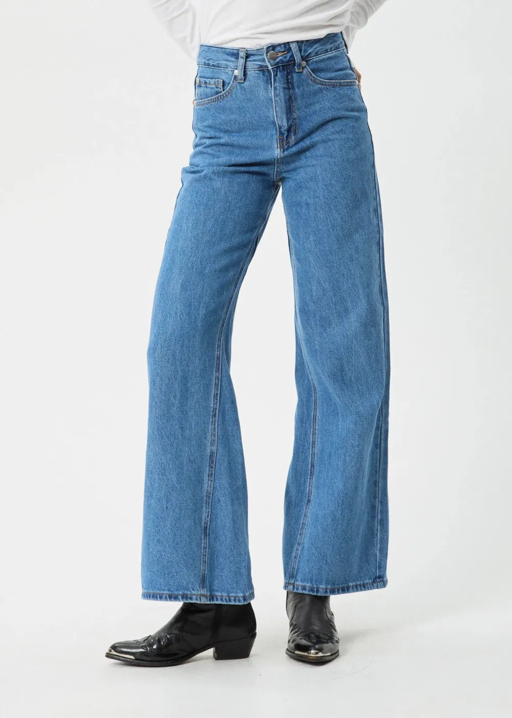 GIGI - HEMP DENIM FLARED LEG JEAN