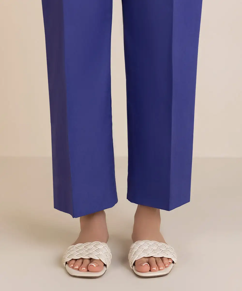 Dyed Cambric Trousers