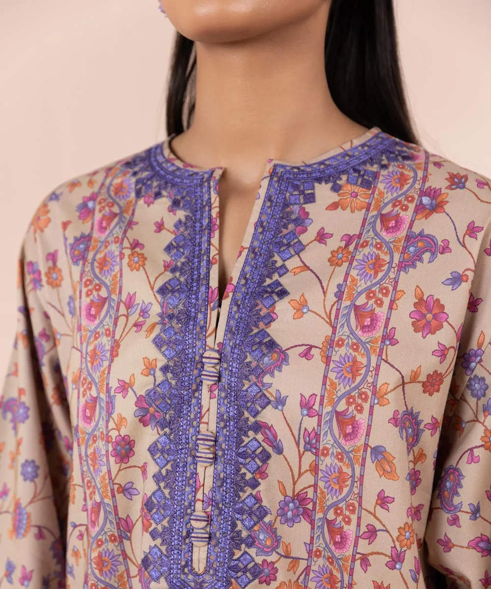 3 Piece - Embroidered Lawn Suit