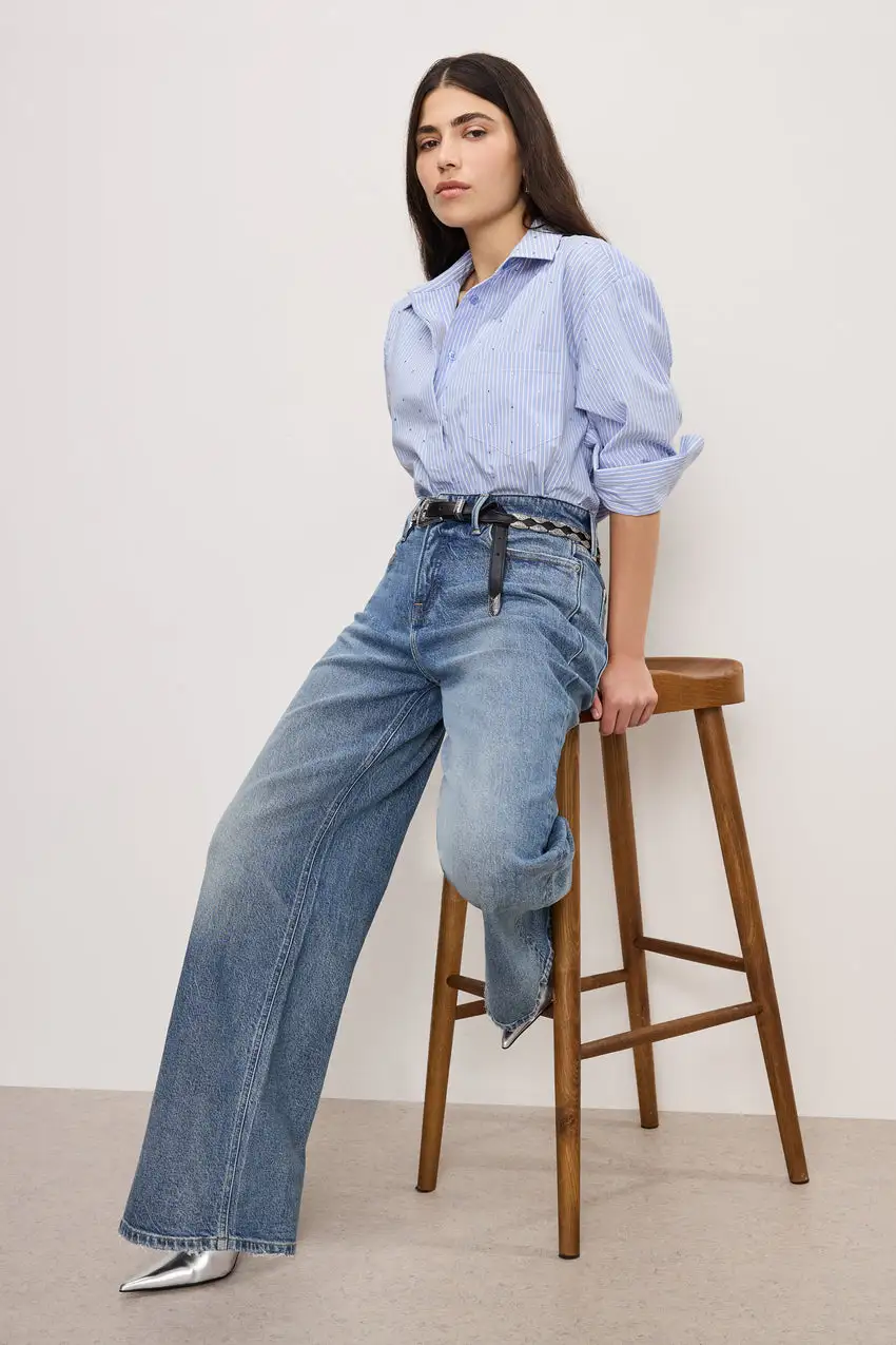 GOOD EASE PETITE RELAXED JEANS