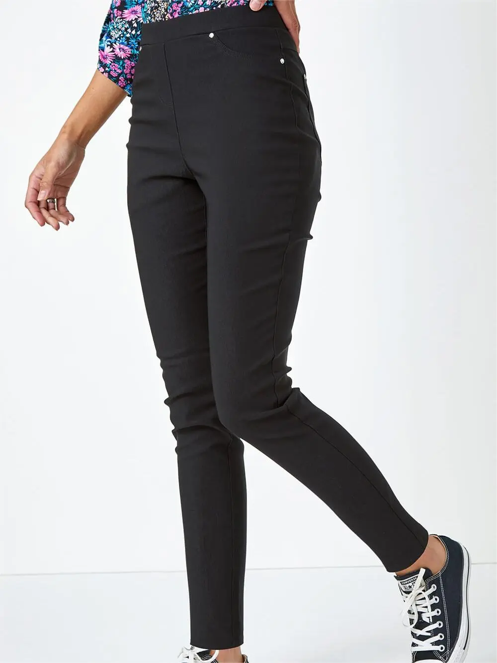 Workwear skinny trousers