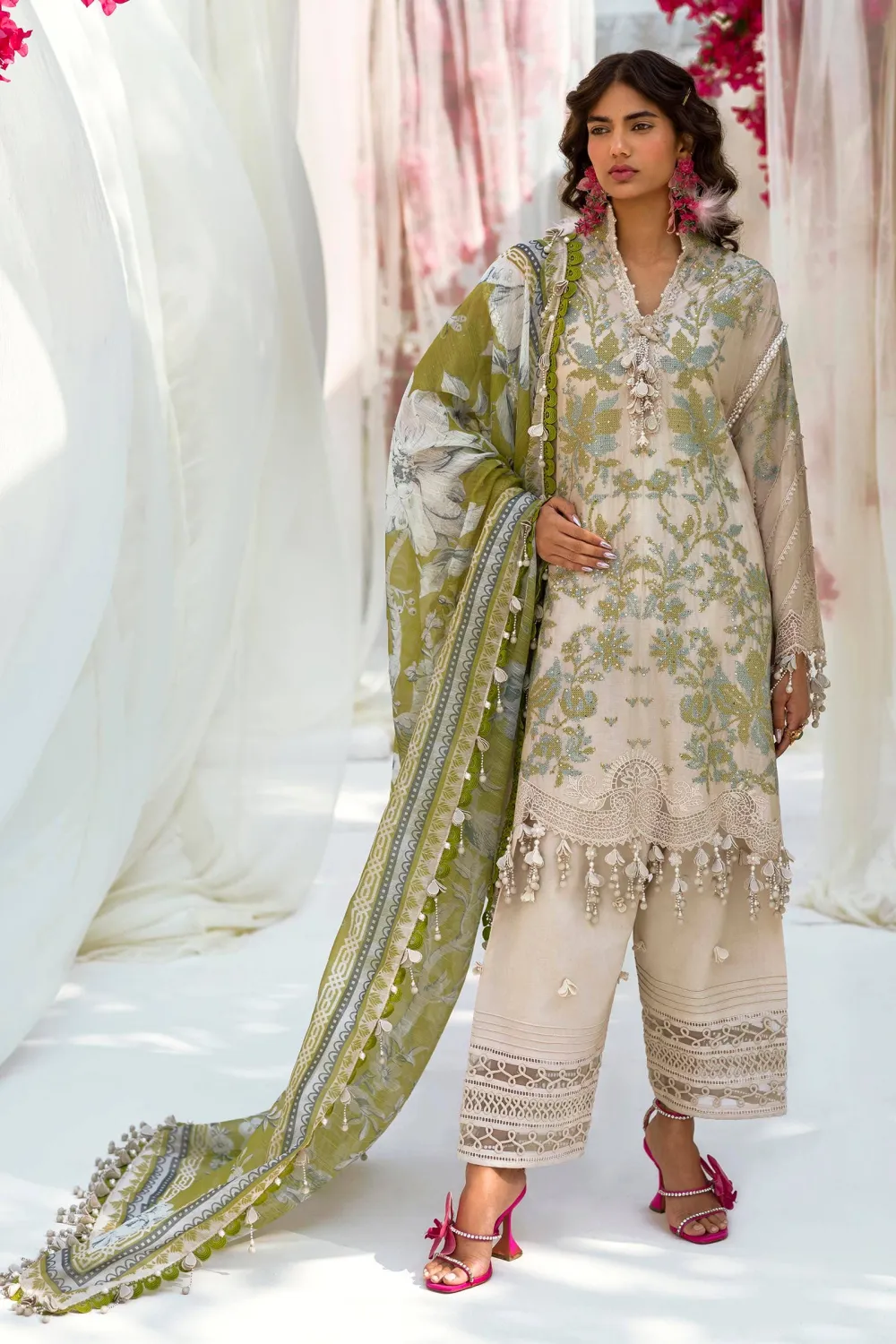 Luxury Embroidered Lawn Suits