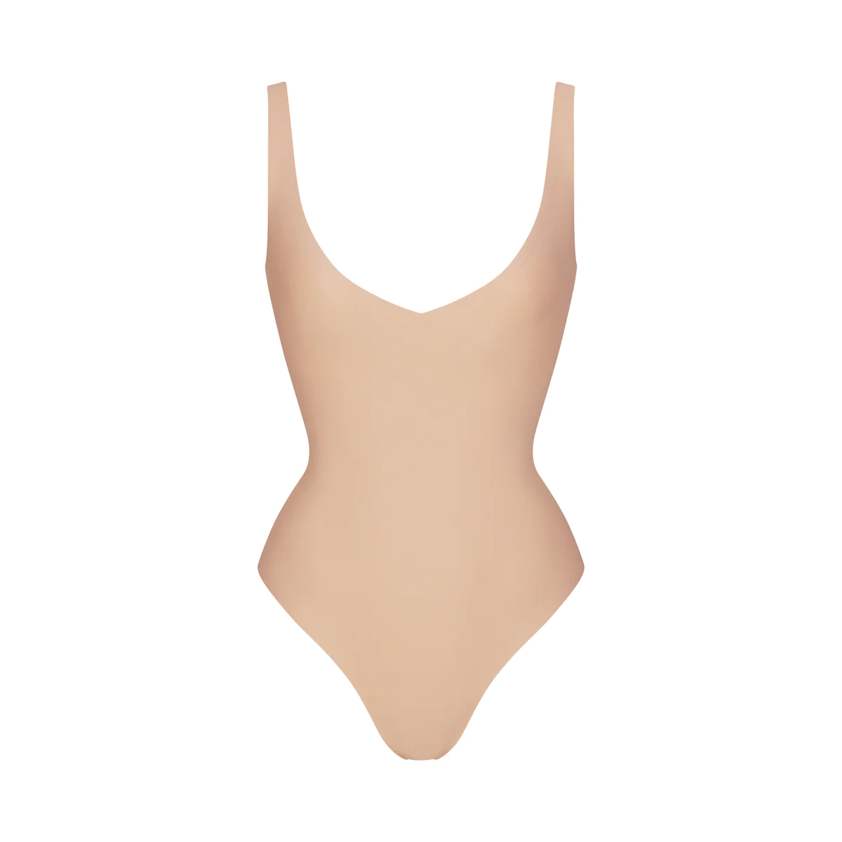 Unlined Plunge Thong Bodysuit