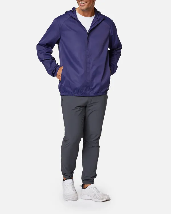 Men's Zip-Front Waterproof Jacket