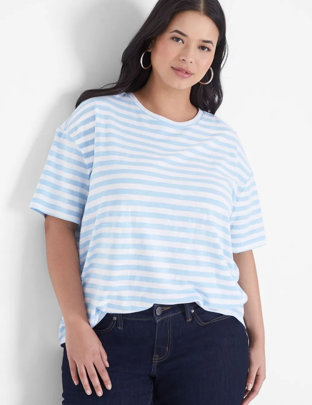 Dolman Short-Sleeve Crew-Neck Tee