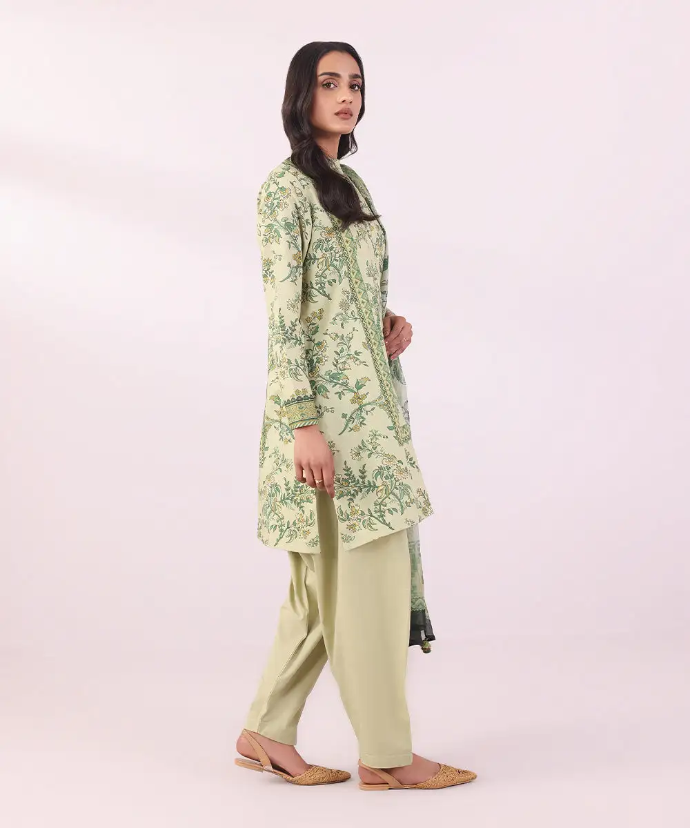 2 Piece - Printed Lawn Suit