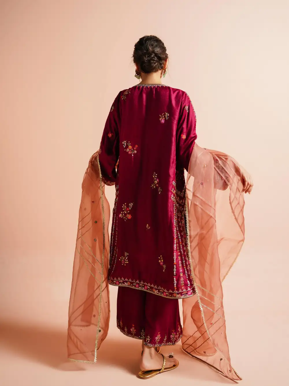 NIMR KURTA W/ DUPATTA & IZAAR