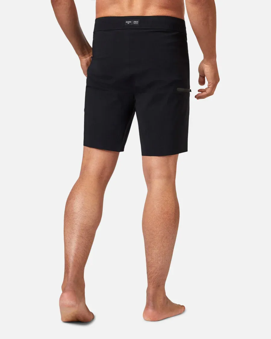 Men's Casual Black Shorts