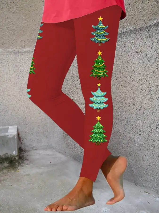 Women's   Tree🎄 Print Leggings