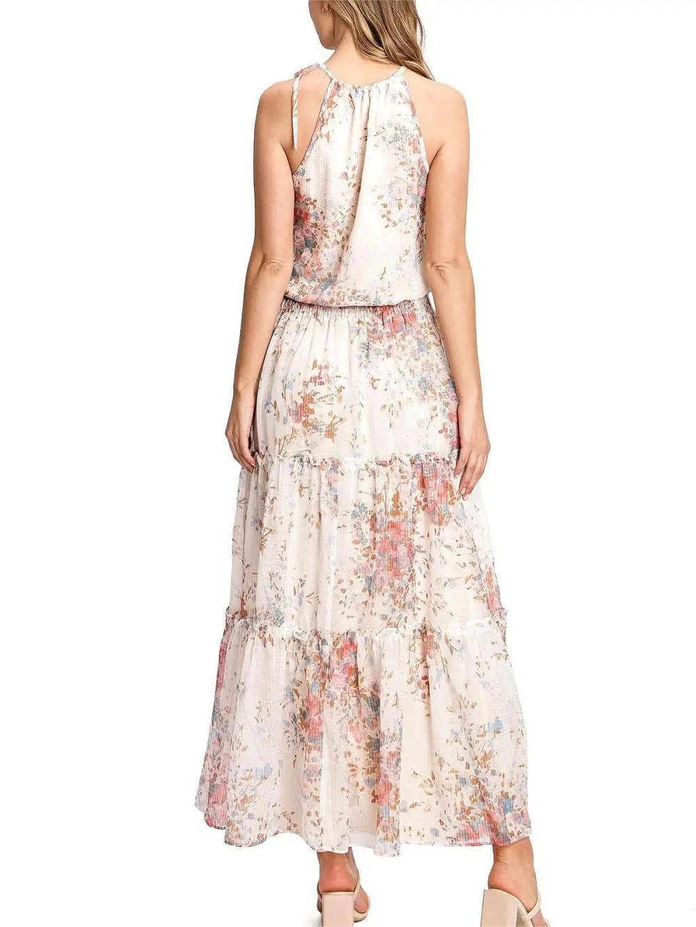 Floral Tranquility Maxi Dress