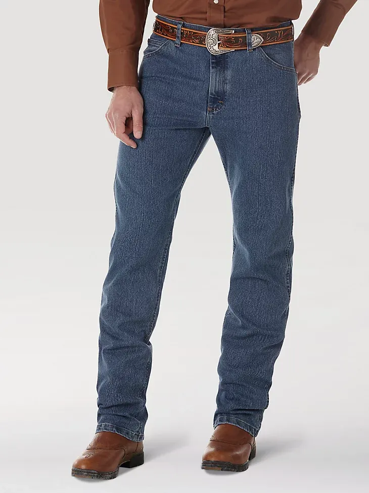 PREMIUM PERFORMANCE ADVANCED COMFORT COWBOY CUT® REGULAR FIT JEAN IN MID STONE