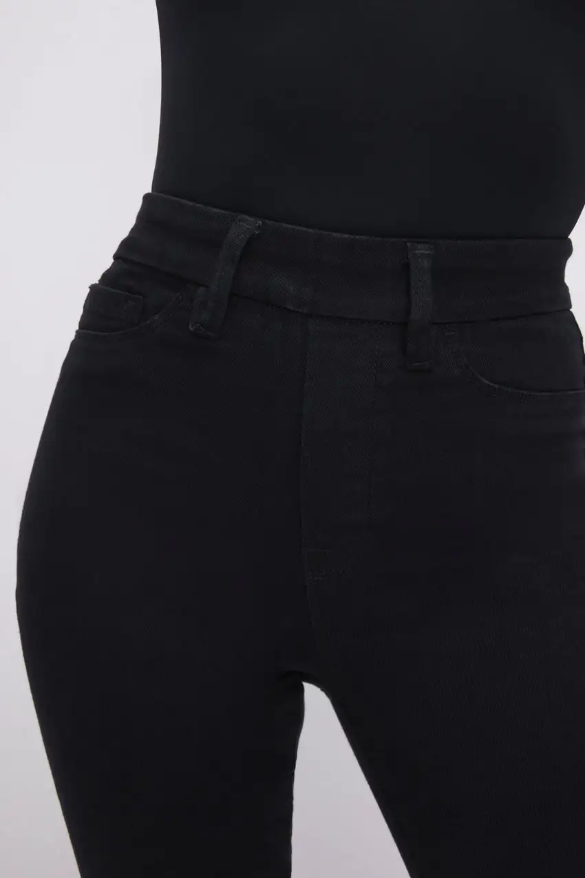 POWER STRETCH PULL-ON STRAIGHT JEANS