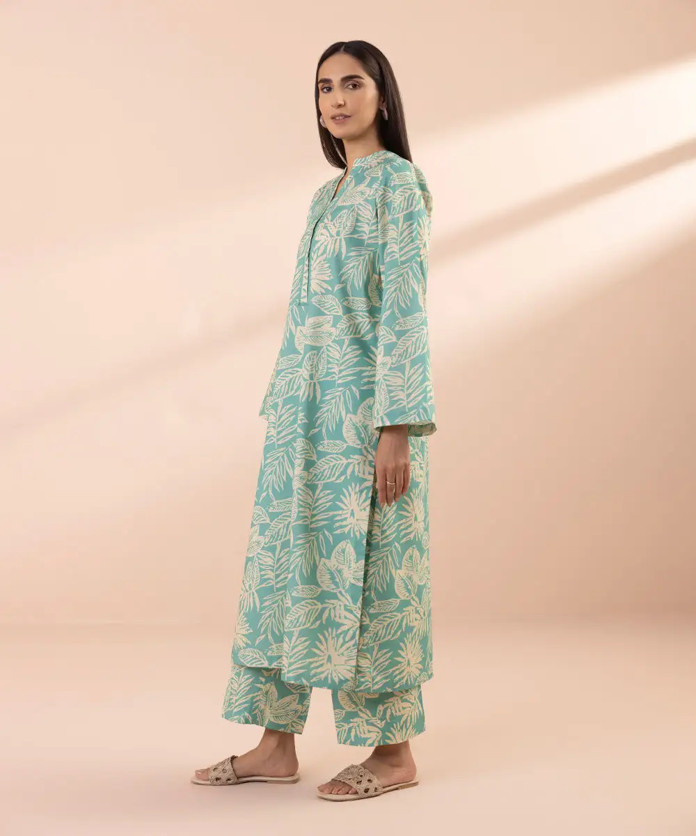 2 Piece - Printed Lawn Suit