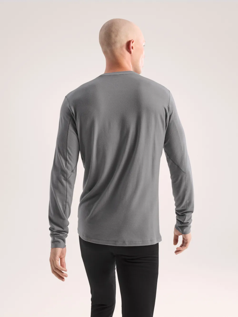 Rho Merino Wool Crew Neck LS Men's