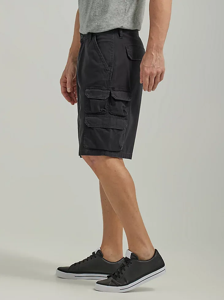 WRANGLER® MEN'S FIVE STAR PREMIUM STACKED CARGO SHORT IN TWILL