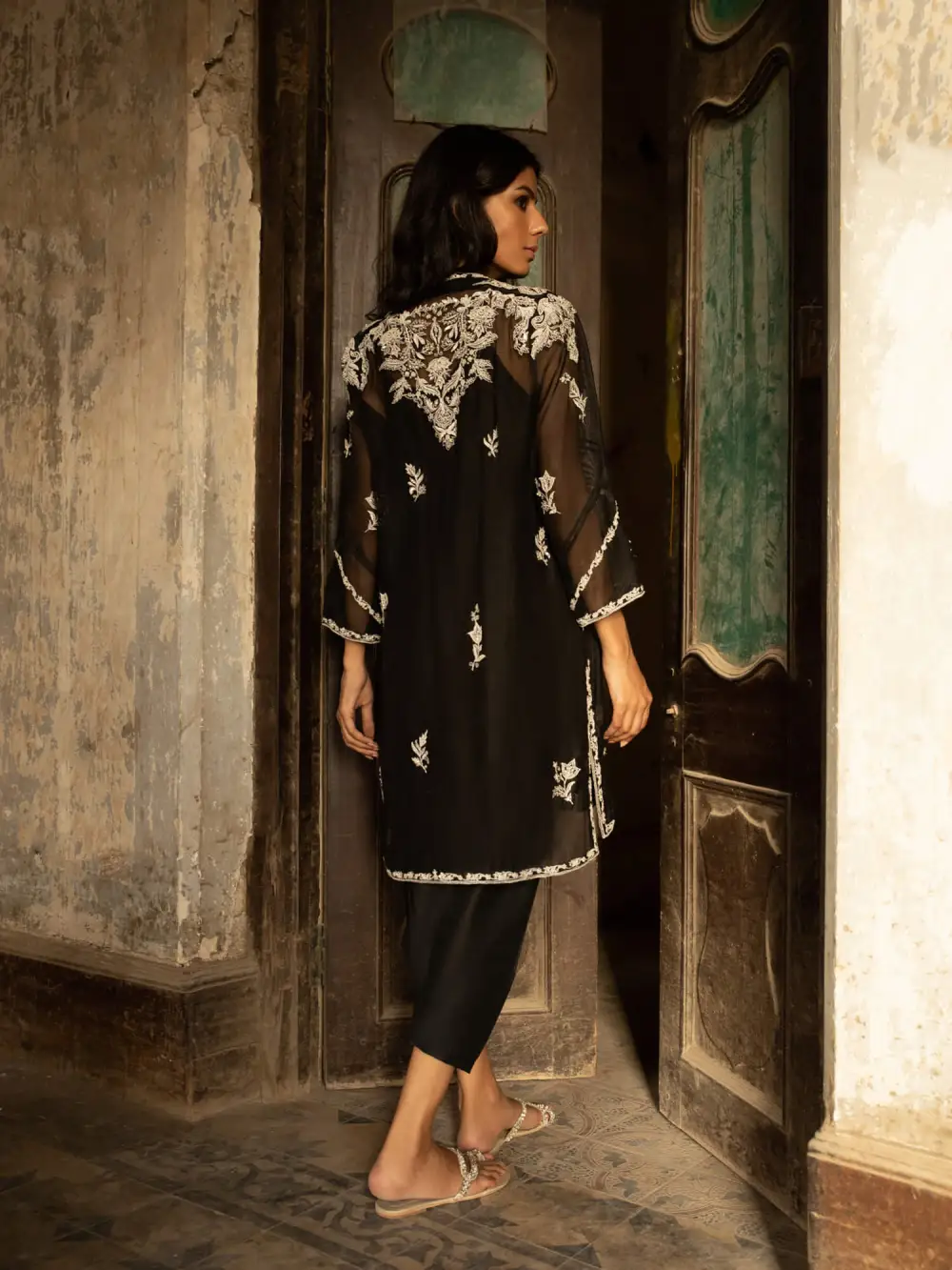 ALISHA KURTA W/ SKINNY SHALWAR