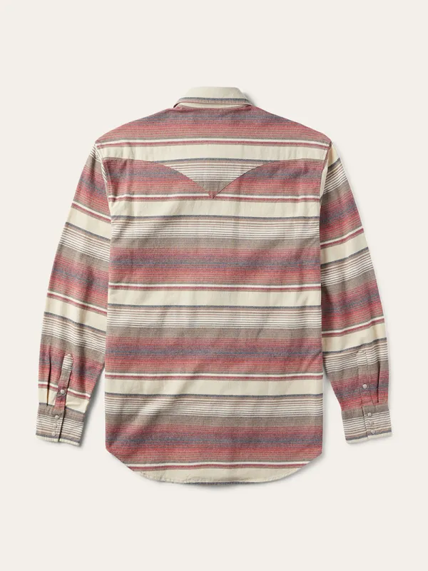 Brushed Twill Striped Shirt