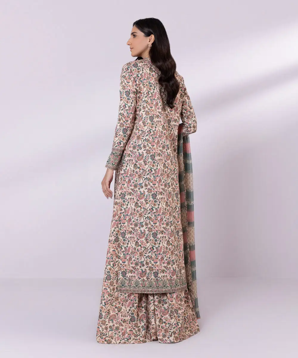 3 Piece - Embroidered Lawn Suit