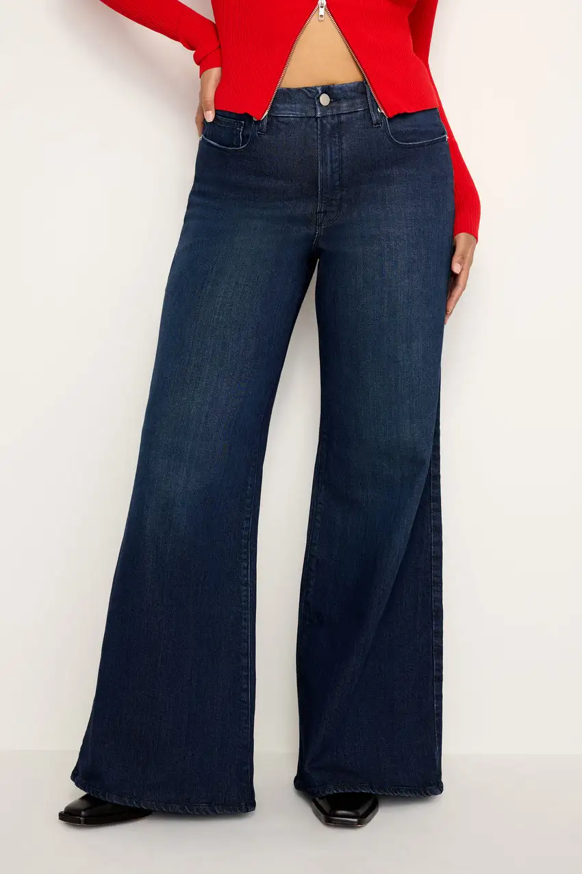 SOFT-TECH GOOD WAIST PALAZZO JEANS