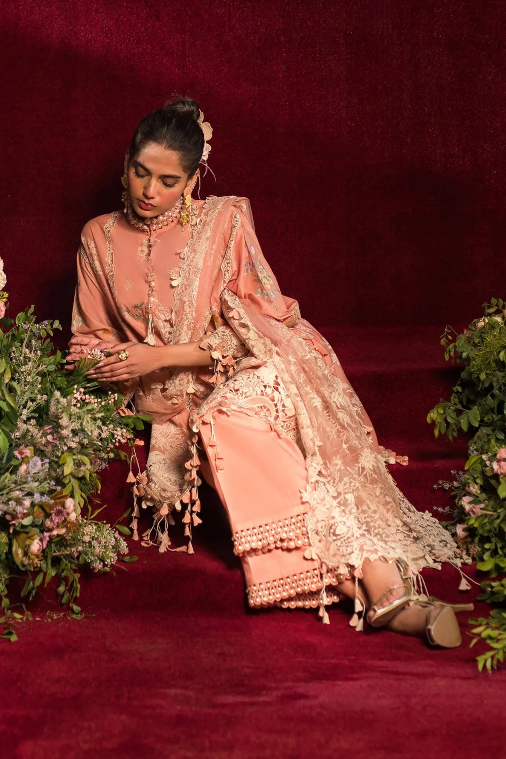 Luxury Embroidered Lawn Suits