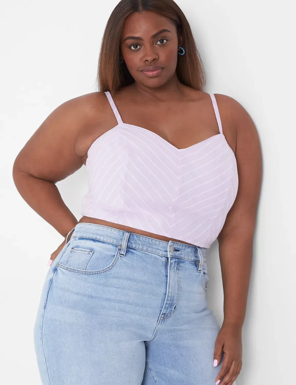 Fitted Crop Cami