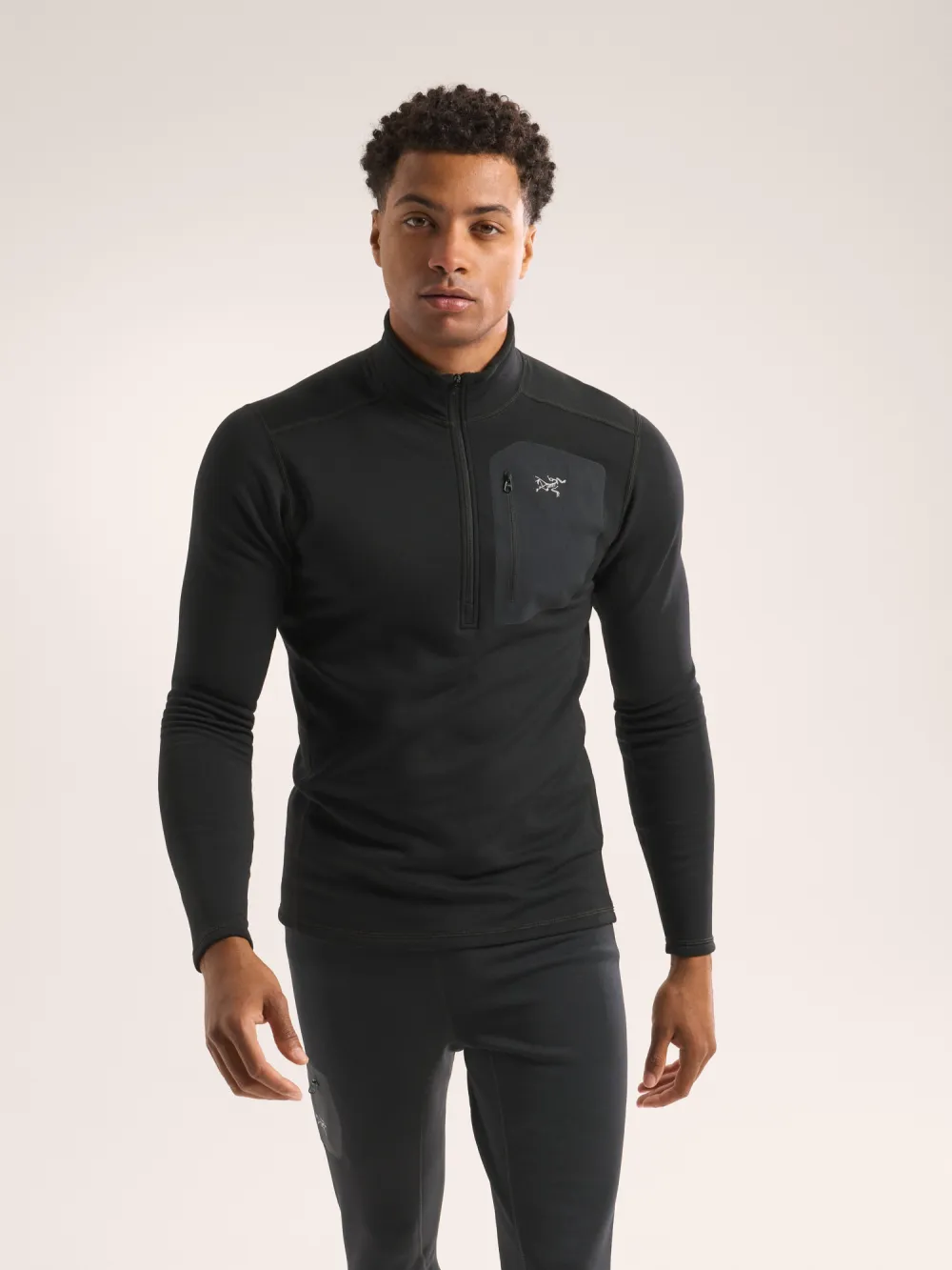 Rho Heavyweight Zip Neck Men's