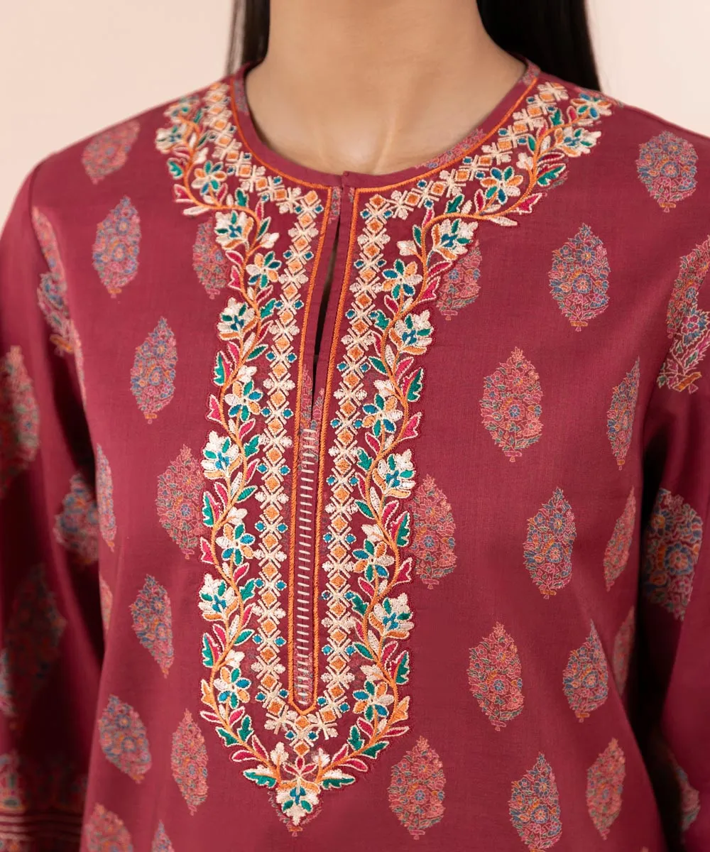 3 Piece - Embroidered Lawn Suit