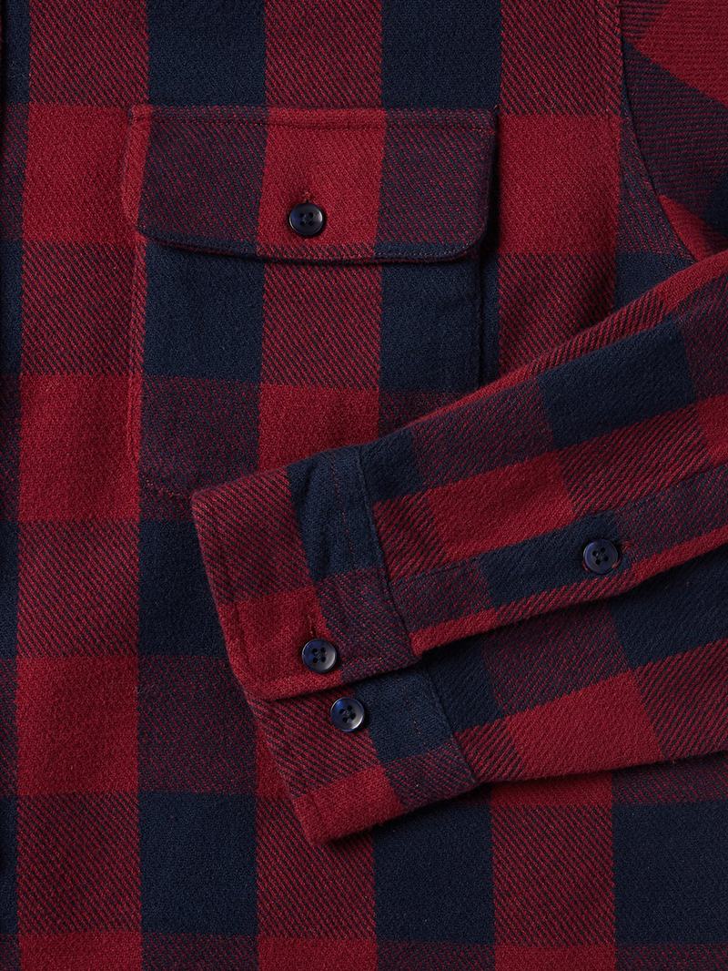 Men's Buffalo Check Twill Shirt