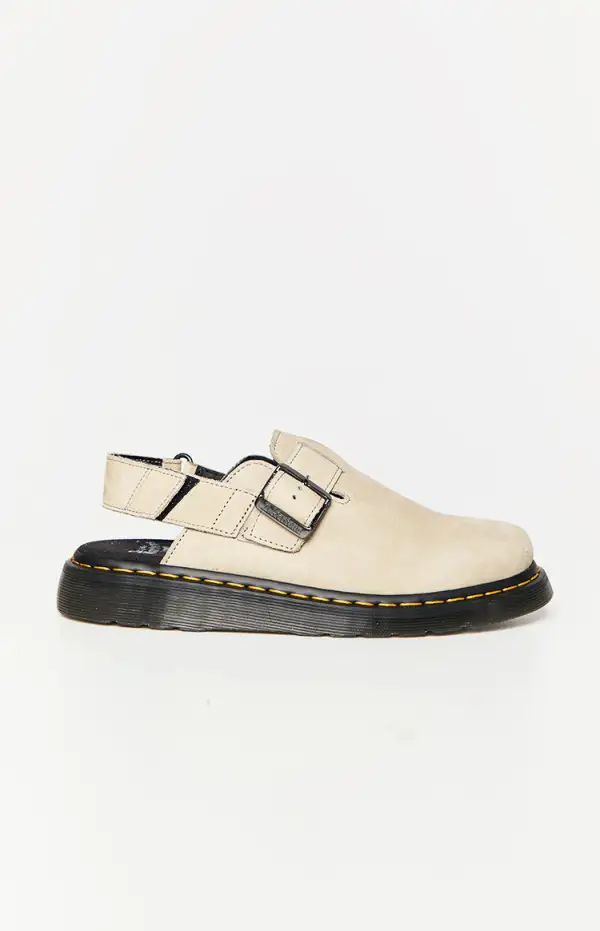 Dr. Martens Jorge II Warm Stone Buttersoft Sling Back Sandals