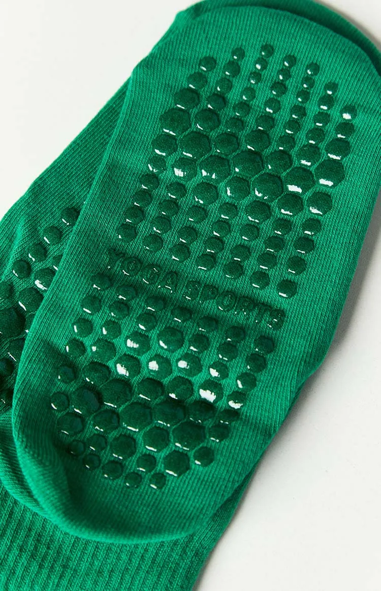 Reno Green Yoga Socks