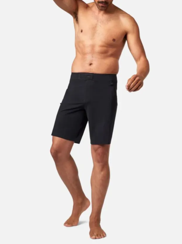 Men's Casual Black Shorts