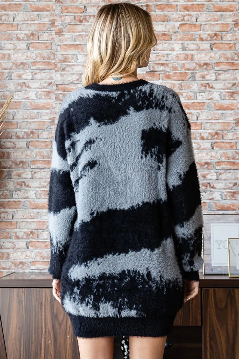 Abstract Pattern Sweater