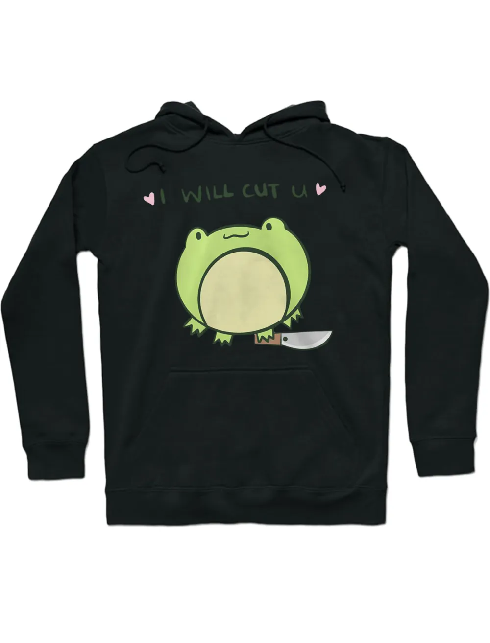 I'll Cut U Pattern Hoodie