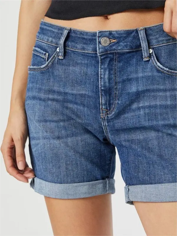 Denim Boyfriend Shorts